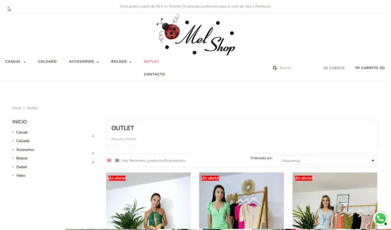 Tienda online de moda en Santa Cruz de Tenerife